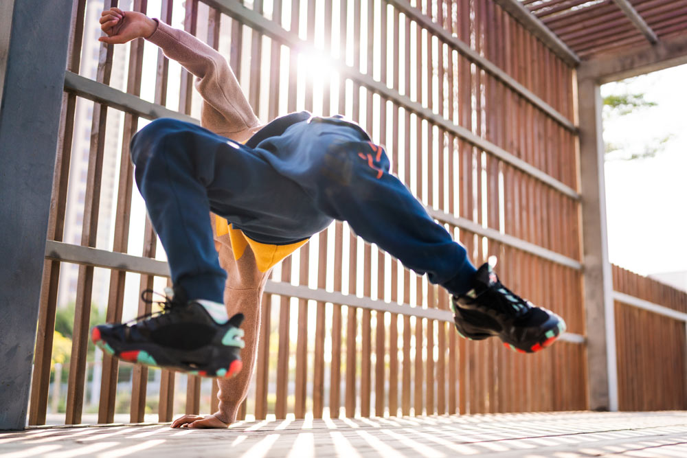 Barn som dansar hiphop